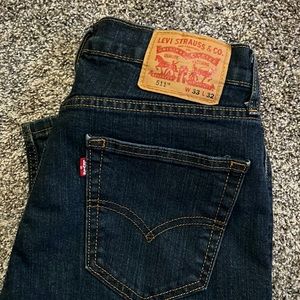 Levi’s 511 slim fit 33 X 32 dark blue
